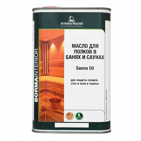 Масло для саун и бань Borma Wachs SAUNA OIL/ 1л/